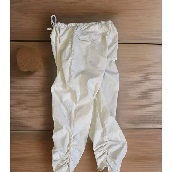 Free People Soft Shirred Drawstring Hem And waistband Pant Size L - Picture 5 of 6